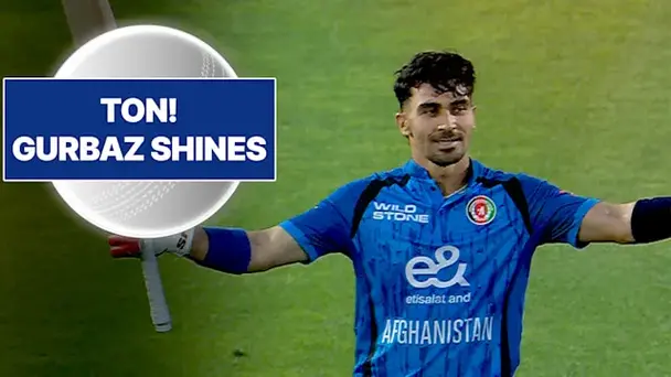 Gurbaz Blazes to His Fastest ODI Century