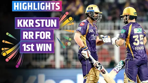 KKR vs RR: Highlights