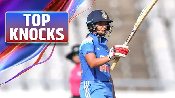 Pratika's 61 vs ZIM in 2nd ODI