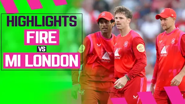 Welsh Fire vs MI London: Highlights