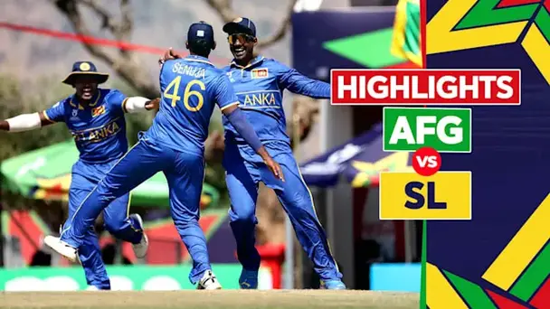 Afghanistan vs Sri Lanka: Highlights