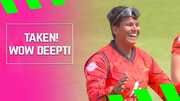 Deepti Wows with a Sensational Catch