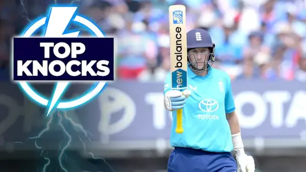 Root's 76* vs IND in 1st ODI