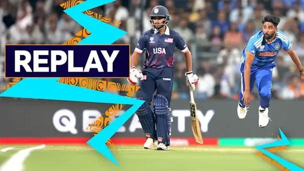 India vs USA: Replay