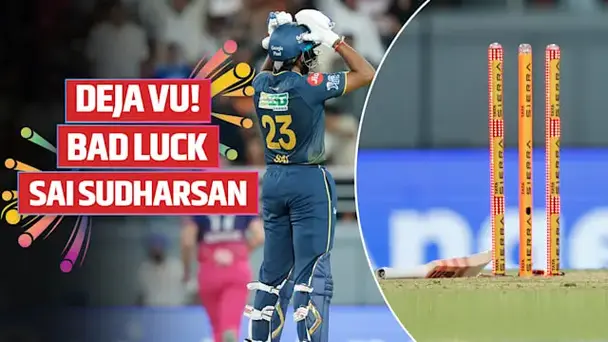 Sai Sudharsan Trips Over Same Mistake