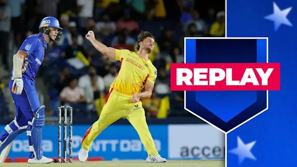 Texas Super Kings vs MI New York: Replay