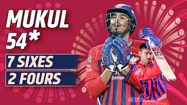 Mukul's 27-ball 54* vs KKR