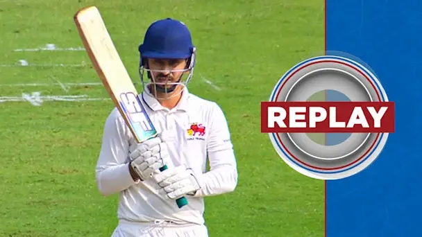 QF: Mumbai vs Karnataka - Replay, Day 1