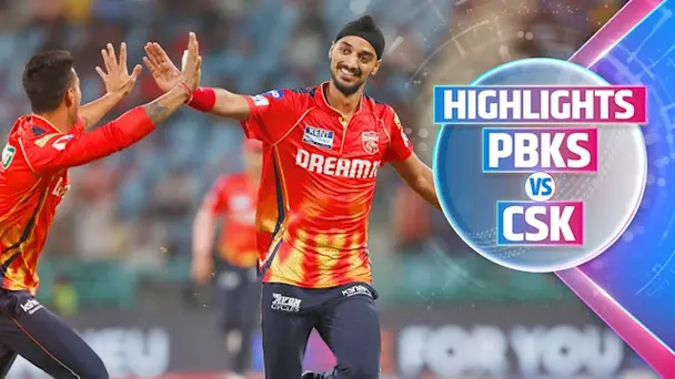 PBKS vs CSK: Highlights