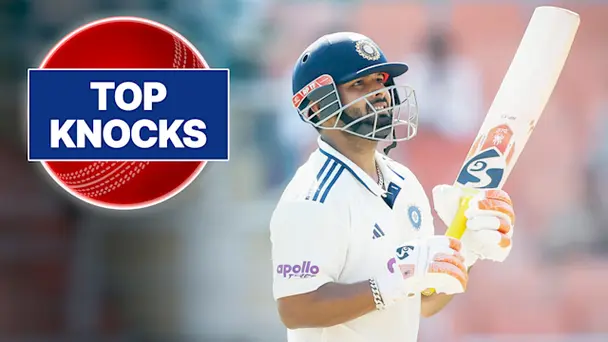 Pant's 50* vs AFG in Only Test, 1st Inns