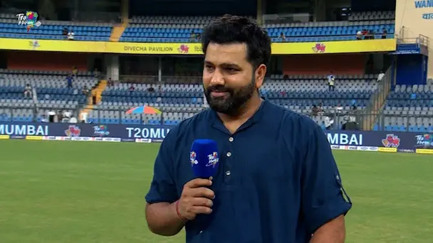 Rohit Talks about Emerging Young Talent