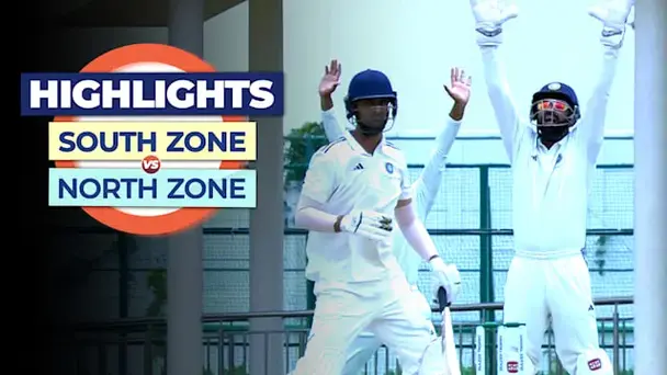 SF: South Zone vs North Zone - Day 1, Highlights