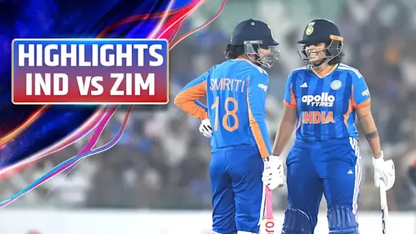 India W vs Zimbabwe W: 2nd T20I Highlights
