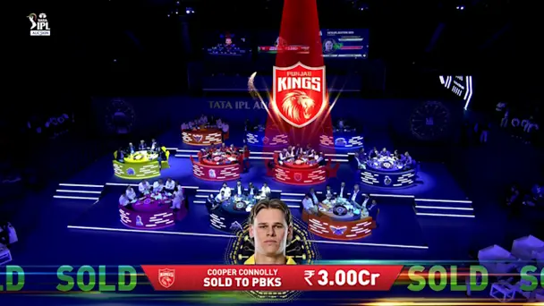 3 Cr! Connolly Becomes PBKS First Pick