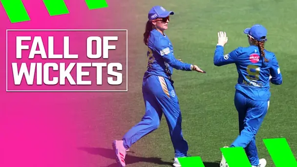 Southern Brave Fall of Wickets vs MI London
