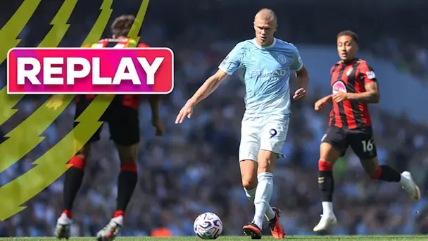 Manchester City vs Bournemouth: Replay