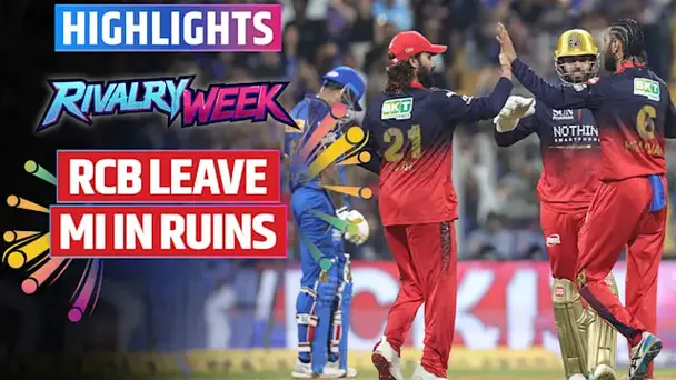 MI vs RCB: Highlights