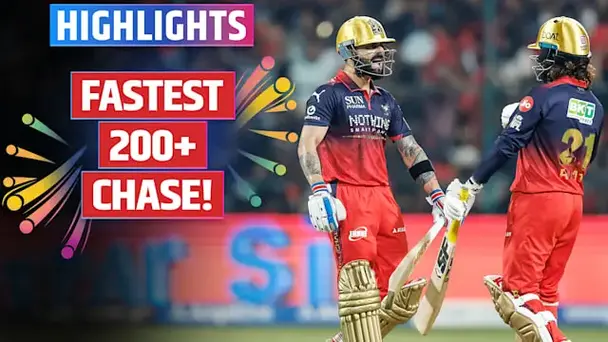RCB vs SRH: Highlights
