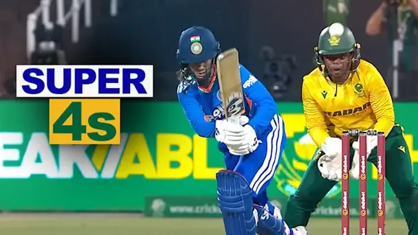 IND W Super 4s vs SA W