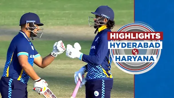 Hyderabad vs Haryana: Highlights