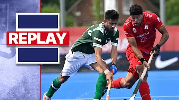 Belgium vs Pakistan: Replay