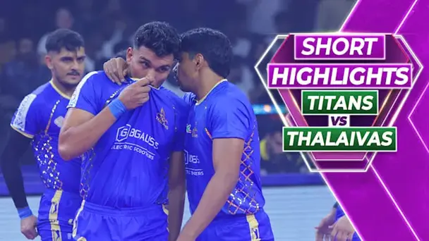 Telugu Titans 35-38 Tamil Thalaivas