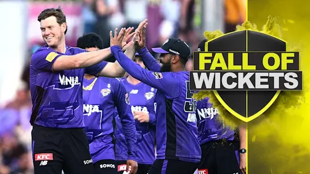 Perth Scorchers Fall of Wickets vs Hobart Hurricanes