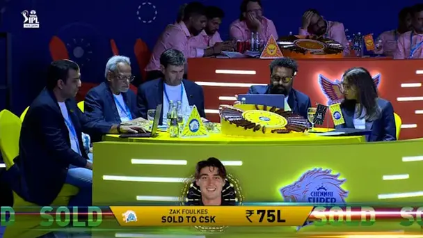 75L! CSK Show Trust in Foulkes