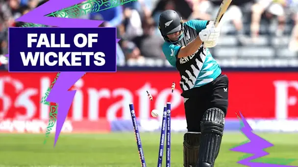 NZ Fall of Wickets vs SCO