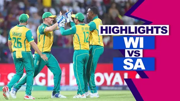 Unbeaten SA Hunt WI, Enter SFs
