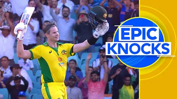 2020: Smith's 105 vs IND, 1st ODI