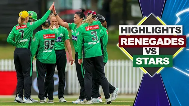 Melbourne Renegades vs Melbourne Stars: Highlights