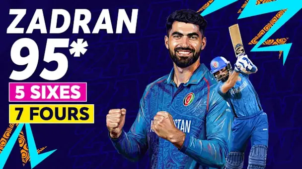 Zadran's 95* vs CAN