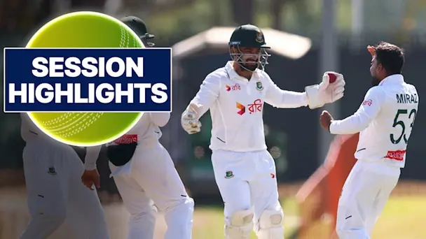 AUS vs BAN: 1st Test - Day 4, 1st Session Highlights