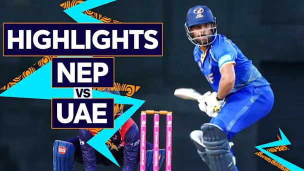 Nepal vs United Arab Emirates: Warm Up, Highlights
