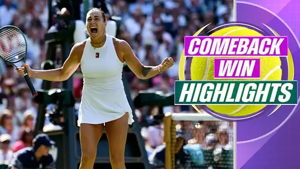 Sabalenka vs Siegemund: QF Highlights
