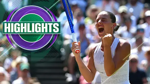 Kostyuk vs Paolini: QF Highlights