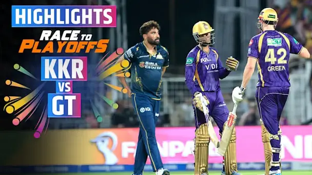 KKR vs GT: Highlights