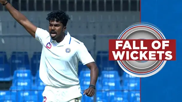 Madhya Pradesh Fall of Wickets vs Kerala, 1st Inns