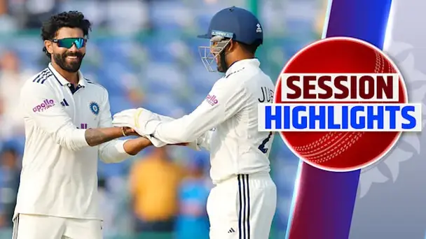 IND vs WI: 2nd Test - Day 2, 3rd Session Highlights