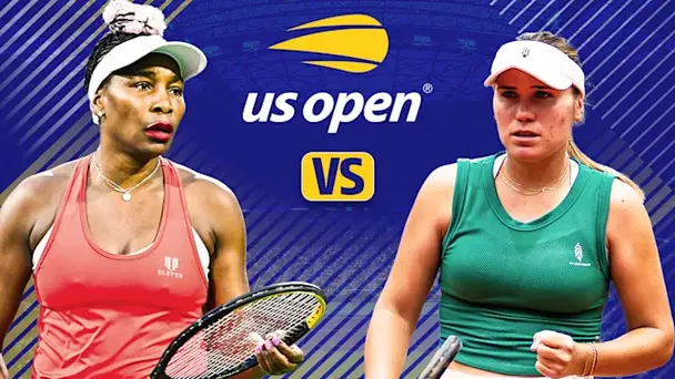 Venus Williams vs Sofia Kenin: Rd 1, Women's Singles