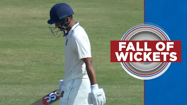 Chhattisgarh Fall of Wickets vs Himachal Pradesh, 1st Inns