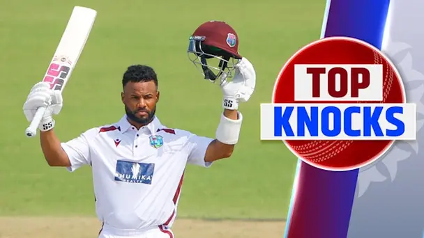Hope's 103 vs IND in 2nd Test, 2nd Inns
