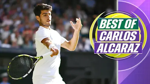 Best of Alcaraz in Wimbledon 2025