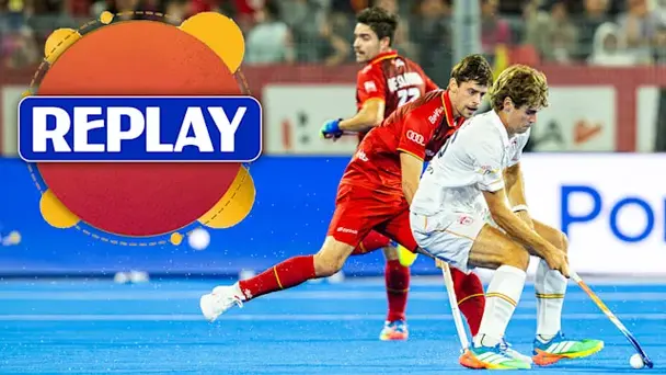 Spain vs Belgium: Replay