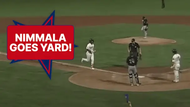 Nimmala Crushes a Solo Homer for Rocket City