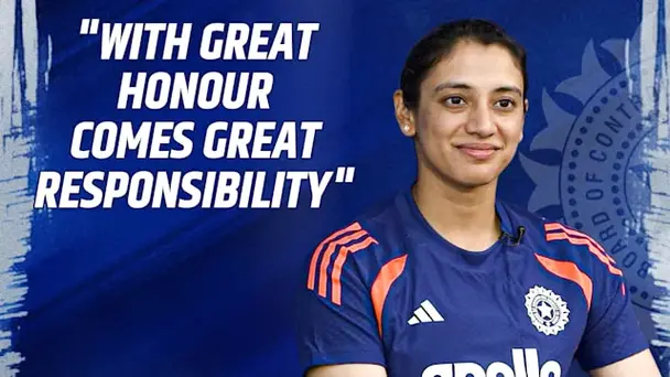Smriti Shares Her Thoughts Ahead of ZIM Series