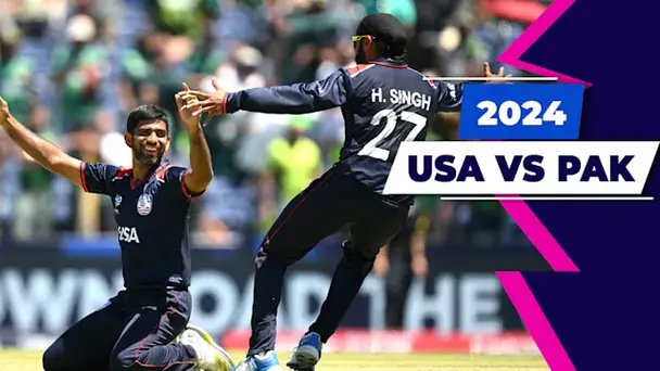 USA Edge Pakistan in Super Over