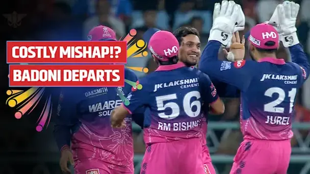 Run Out! Badoni Falls to a Mix-up