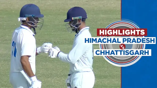 Himachal Pradesh vs Chhattisgarh: Day 2, Highlights